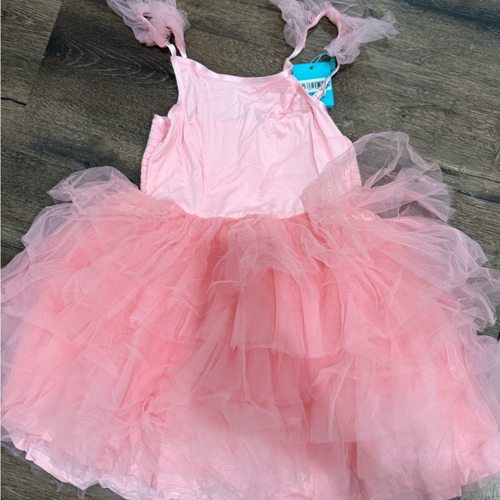 NWT Posh Peanut Pink Tulle smocked tutu dress